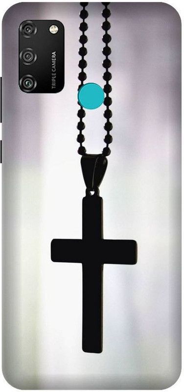 URCHIN Back Cover for Honor9A  (White, Black, Shock Proof)