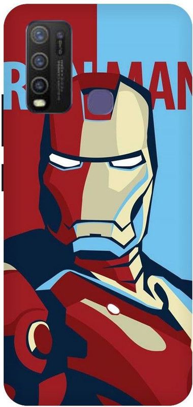 URCHIN Back Cover for Vivo Y30 Iron Man, Love You 3000, Superhero, Avengers,Tony Stark, comic  (Multicolor, Shock Proof, Pack of: 1)