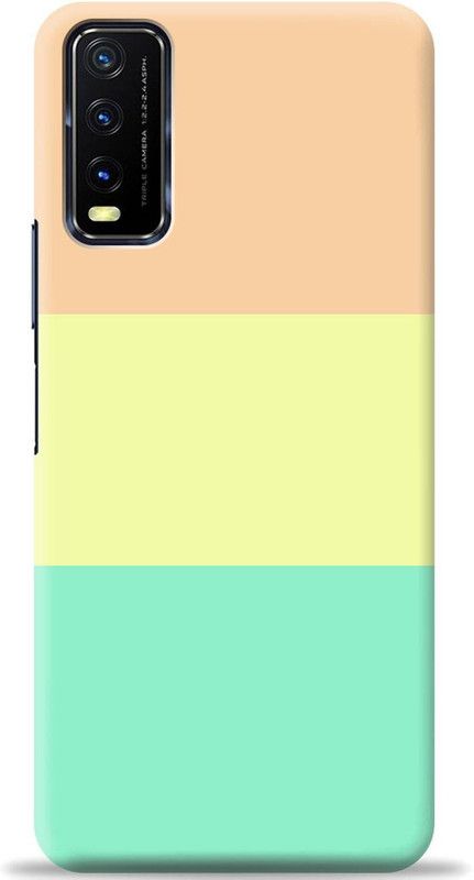 Crafter Back Cover for Vivo Y20A  (Multicolor, Shock Proof, Pack of: 1)