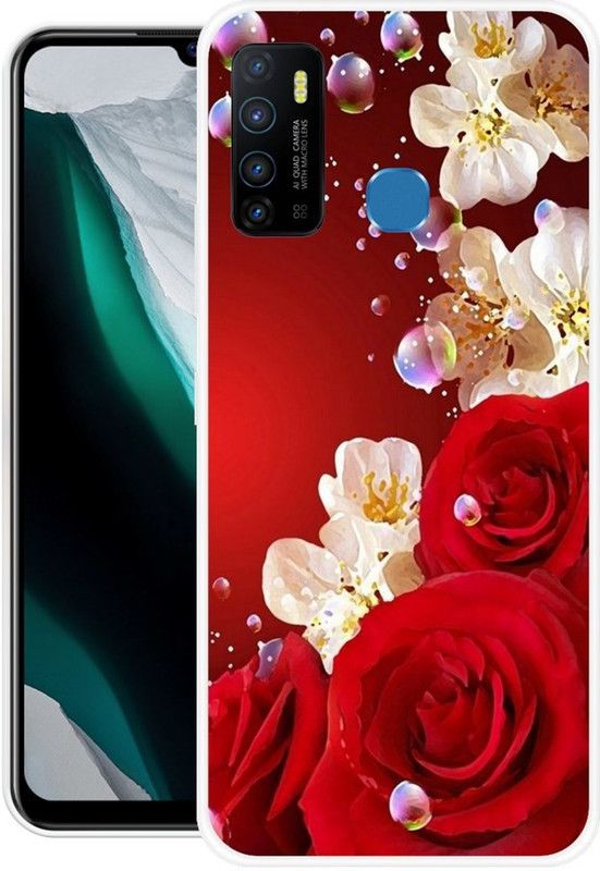 PAEDICON Back Cover for Infinix Hot 9, Infinix Hot 9 Pro  (Multicolor, Grip Case, Silicon, Pack of: 1)