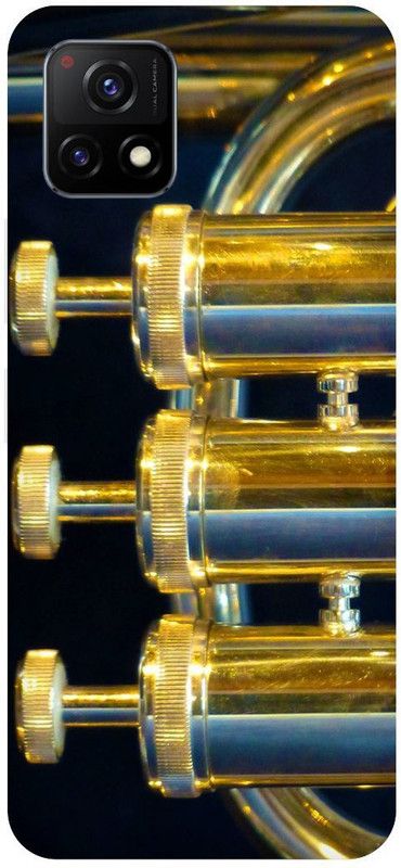 Bluvver Back Cover for Vivo Y72 5G, V2060, Printed Brass Back Cover  (Multicolor, Hard Case, Pack of: 1)