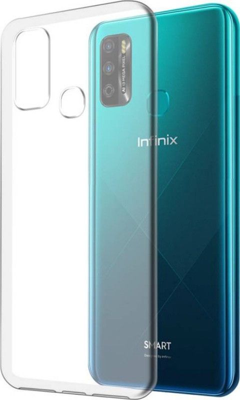 GAK Style Back Cover for Infinix Smart 4 Plus  (Transparent, Waterproof, Silicon, Pack of: 1)