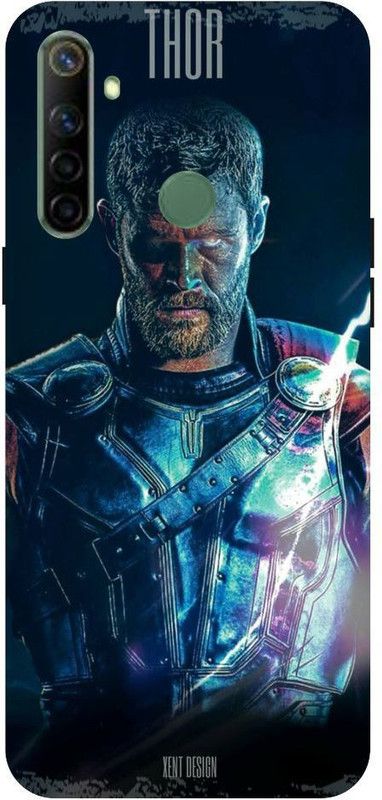 URCHIN Back Cover for Realme5i Thor Hammer, Thor, Lightning, Rock, Mione, Hammer, Movie, Thunder, Avenger  (Multicolor, Shock Proof, Pack of: 1)