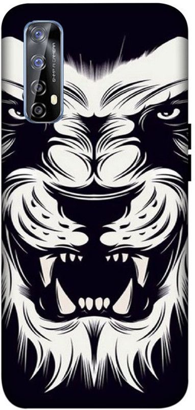 LUCKY MOBI.COM Back Cover for REALME NARZO 20 PRO ( lion, animals) PRINTED BACK COVER  (Multicolor, Waterproof, Pack of: 1)