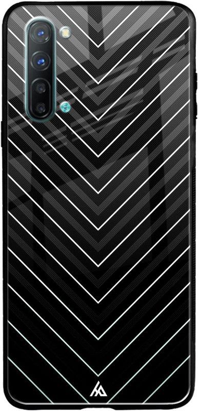 Hocopoco Back Cover for Oppo Reno 3  (Black, White, Grip Case, Silicon)