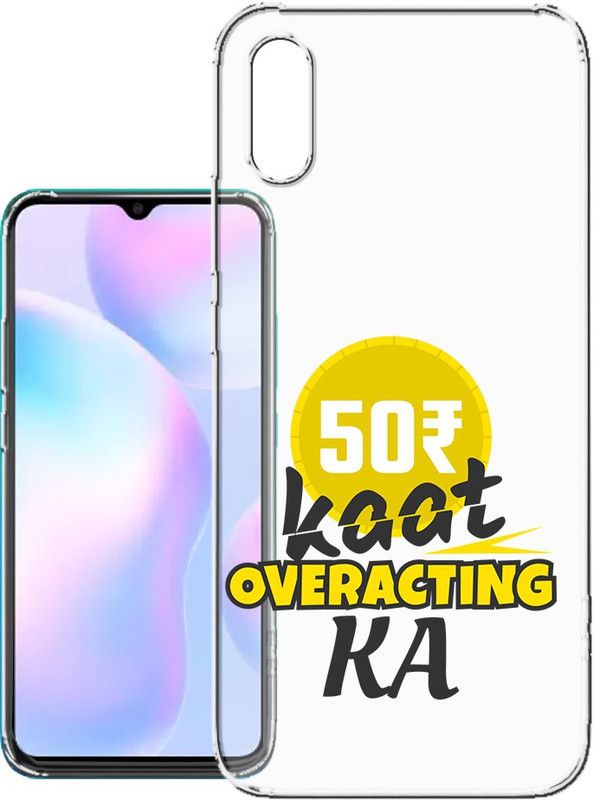 HANIRY Back Cover for Redmi 9i Sport / 9i Sport mobile cover | FUNNY TEXT | Designer | PNG_69  (Multicolor, Flexible, Silicon, Pack of: 1)