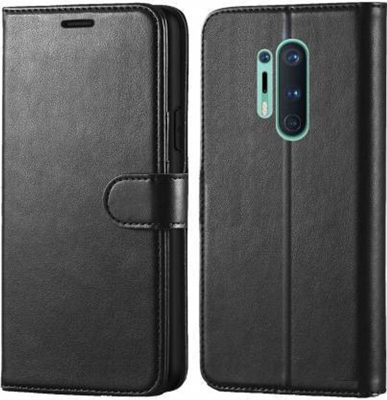 Urban Tech Flip Cover for One Plus 8 ProFlip Case | Magnetic Closure | Shock Proof Wallet Flip Cover  (Black, Magnetic Case, Pack of: 1)