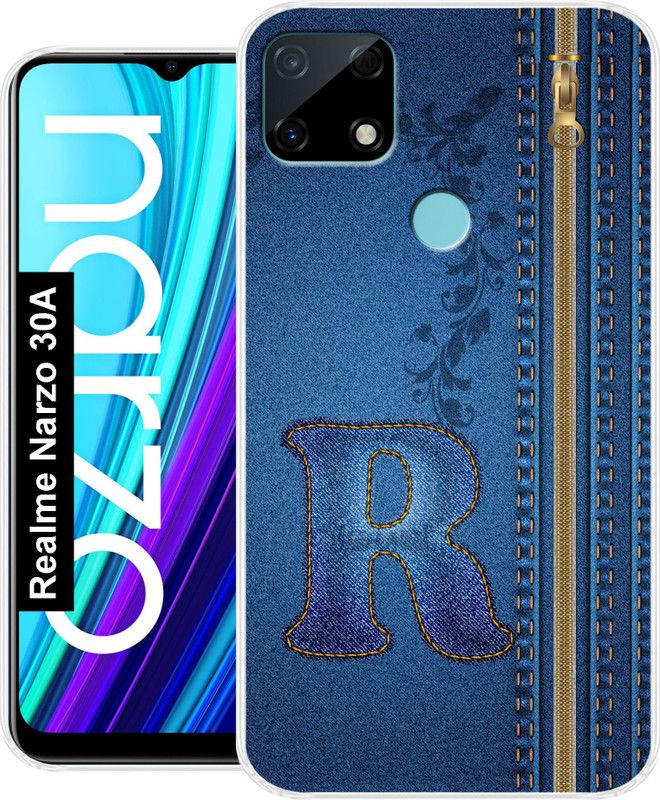 Cooldone Back Cover for Realme Narzo 30 A  (Multicolor, Grip Case, Silicon, Pack of: 1)