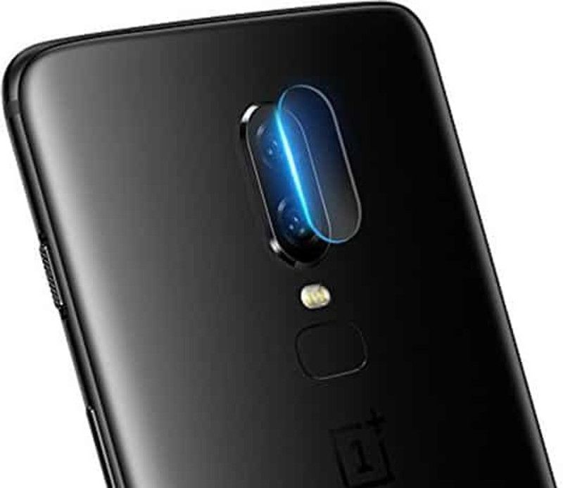 SHAKU Back Camera Lens Glass Protector for OnePlus 6T  (Pack of: 1)