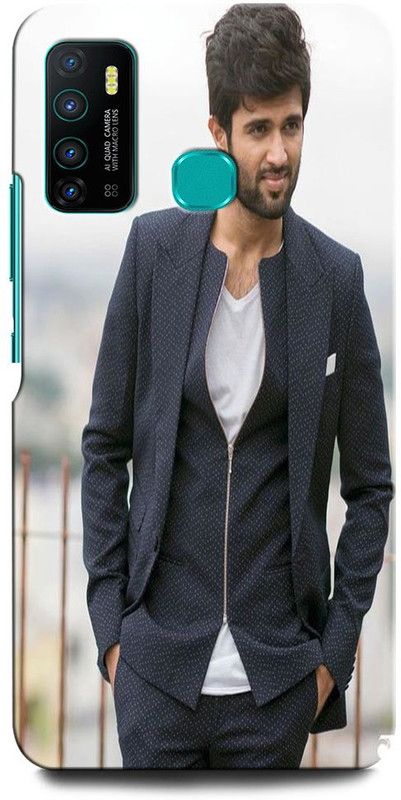 INTELLIZE Back Cover for Infinix Hot 9 VIJAY DEVARKONDA, ARJUN REDDY, KABIR SINGH, STYLISH STAR  (Multicolor, Hard Case, Pack of: 1)