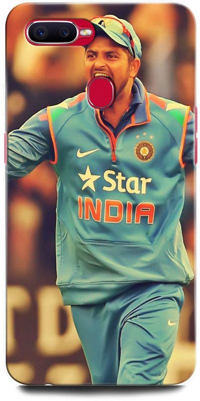 INTELLIZE Back Cover for Realme 2 Pro RMX1807 SURESH RAINA, INDIAN CRICKETER, SPORT  (Multicolor, Hard Case, Pack of: 1)