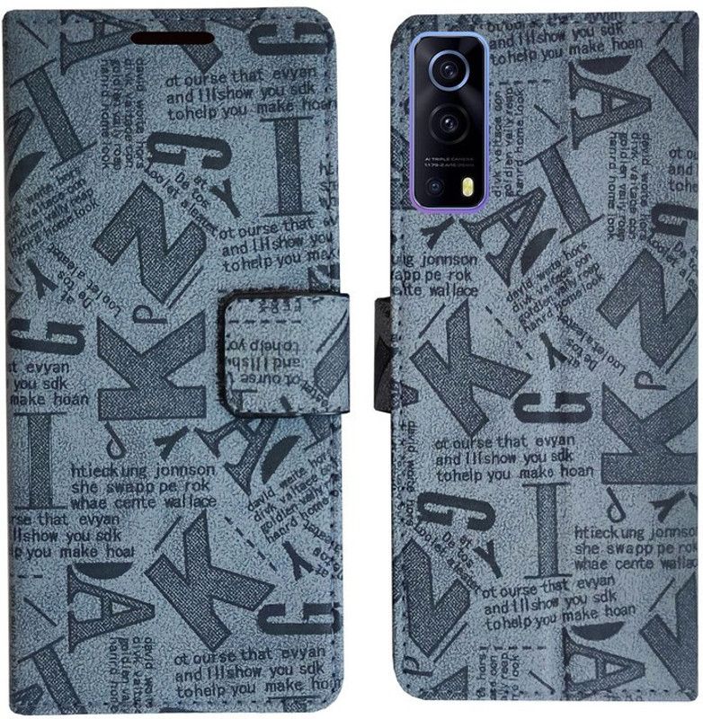 AD Enterprises Flip Cover for IQOO Z3 5G  (Multicolor, Magnetic Case, Pack of: 1)