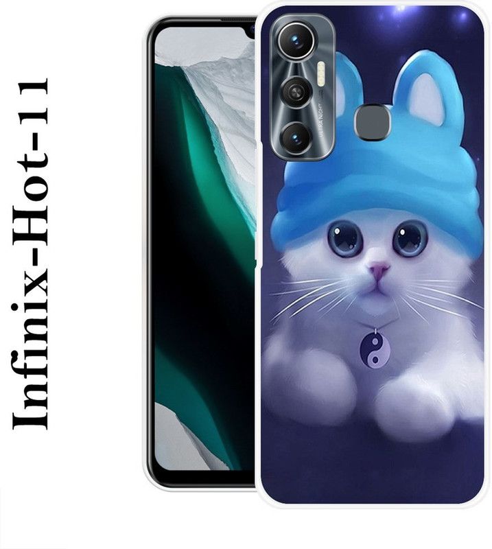 LOVETHINK Back Cover for Infinix Hot 11  (Multicolor, Silicon)