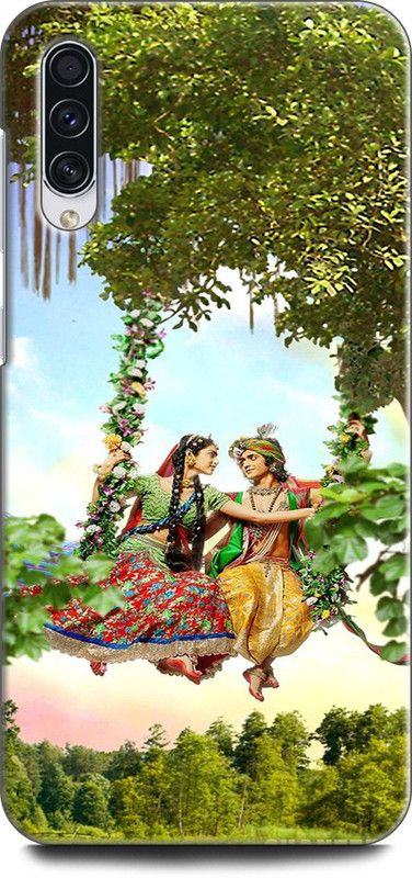 Afterglow Back Cover for SAMSUNG Galaxy A50 DEVOTIONAL, GOD, HINDU, KRISHNA, LOVE, OTHERS, RADHA, SPIRITUAL, STORY  (Multicolor, Shock Proof, Pack of: 1)
