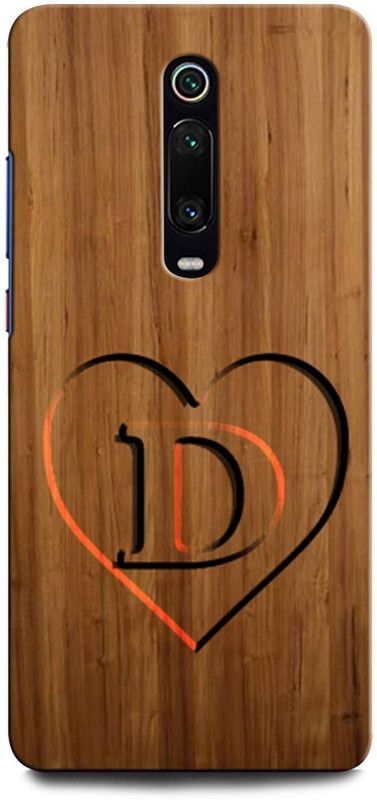 ORBIQE Back Cover for Redmi K20 D, D LETTER, D DESIGN, D ALPHABET, D NAME  (Multicolor, Hard Case, Pack of: 1)