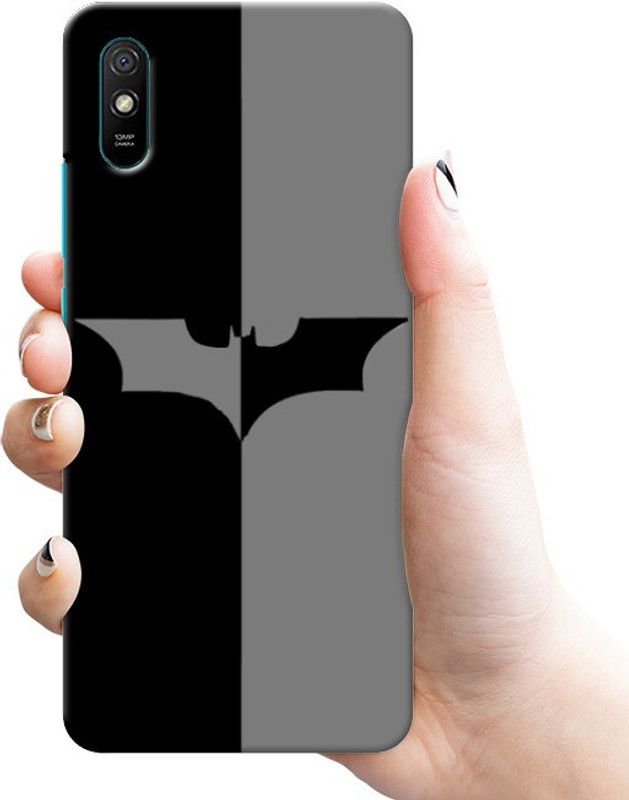 Thermobeans Back Cover for Redmi 9A,Mi Redmi 9i  (Black, Grey, Pack of: 1)
