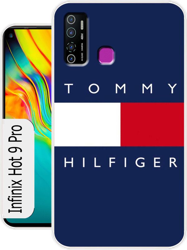 Allit Back Cover for Infinix Hot 9 Pro  (Multicolor, Dual Protection, Silicon, Pack of: 1)