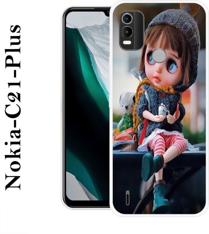 JATLAND Back Cover for Nokia C21 Plus  (Multicolor, Silicon)