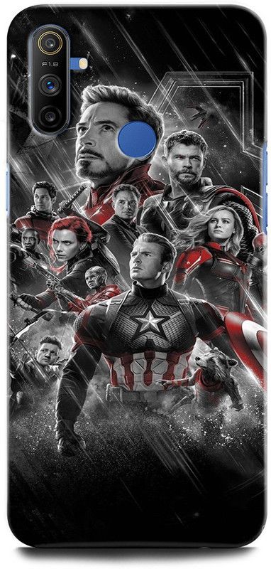 GRAFIQE Back Cover for Realme Narzo 20A RMX2050 CAPTAIN AMERICA, THE FIRST AVENGER, SHIELD, MARVEL, COMIC  (Multicolor, Shock Proof, Pack of: 1)