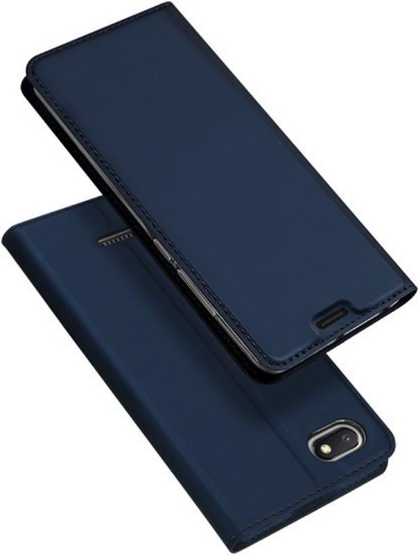 SmartPoint Flip Cover for Mi Redmi 6A  (Blue, Shock Proof, Pack of: 1)