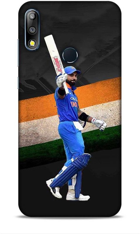 MAPPLE Back Cover for Asus Zenfone Max Pro M2 (Virat Kohli / Cricket / Indian Team)  (Multicolor, Hard Case, Pack of: 1)