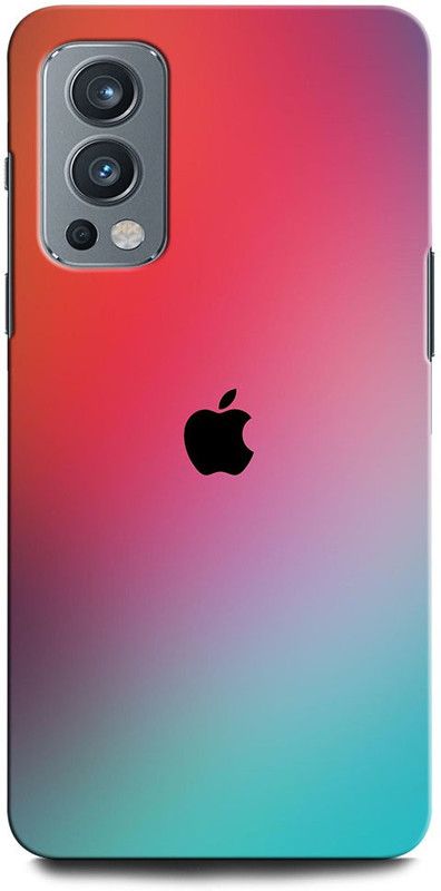 ORBIQE Back Cover for OnePlus Nord 2 5G APPLELOGO, APPLESIGN, APPLEEMBLEM  (Multicolor, Hard Case, Pack of: 1)