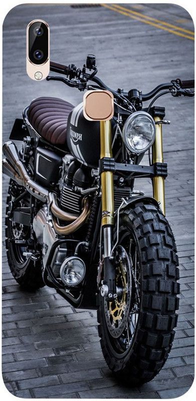 Skyhawk Back Cover for Vivo Y83 Pro Triumph Bike  (Multicolor, Waterproof, Silicon, Pack of: 1)