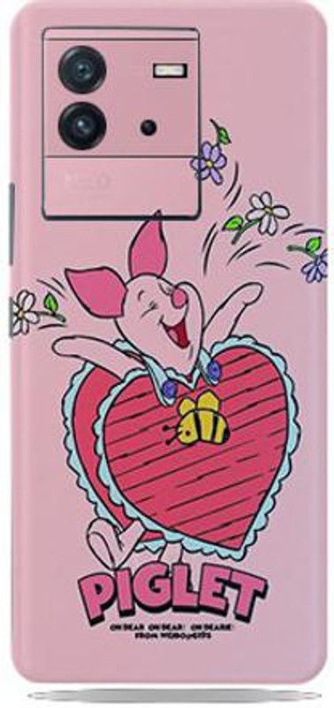 Mclaxa Piglet Iqoo Neo 6 5G Back Skin, Piglet, Iqoo Neo 6 5G Mobile Skin  (Piglet Skin With Super Matte Finish)