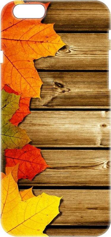 Smutty Back Cover for Apple iPhone 6s Plus, A1634, A1687, A1690 - Maple Leaves Print  (Multicolor, Hard Case, Pack of: 1)