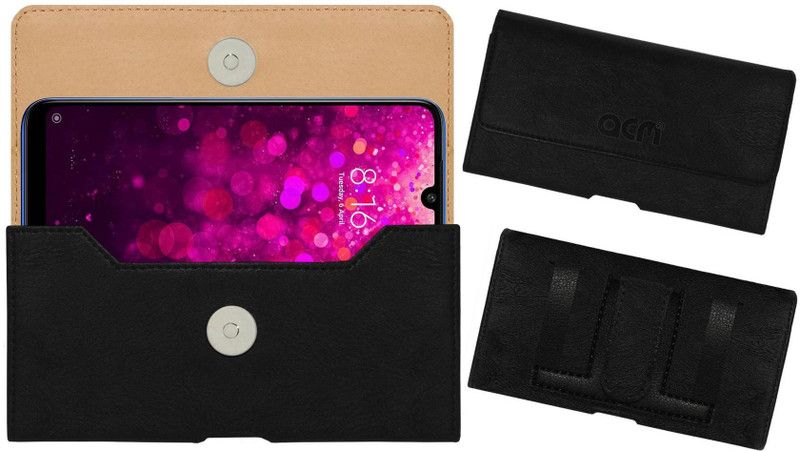 ACM Pouch for Xiaomi Redmi Y3  (Black, Holster, Pack of: 1)
