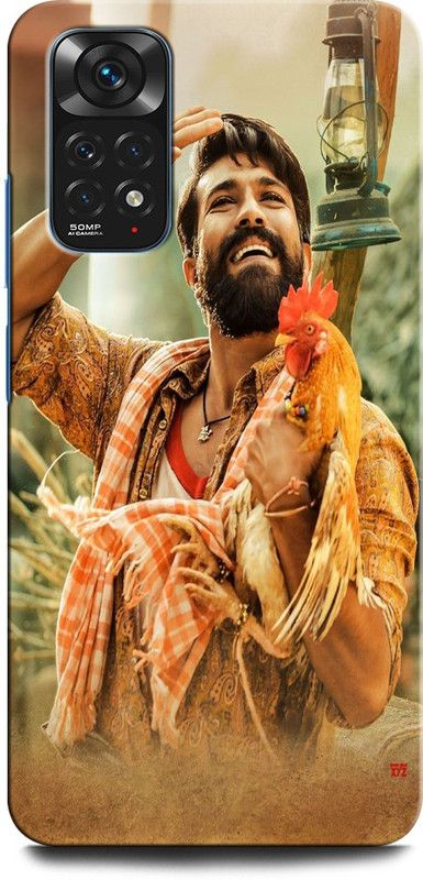 GRAFIQE Back Cover for Redmi Note 11s RAM, RAMCHARANTEJA, BETTINGRAJA, SOUTHSTAR  (Multicolor, Shock Proof, Pack of: 1)