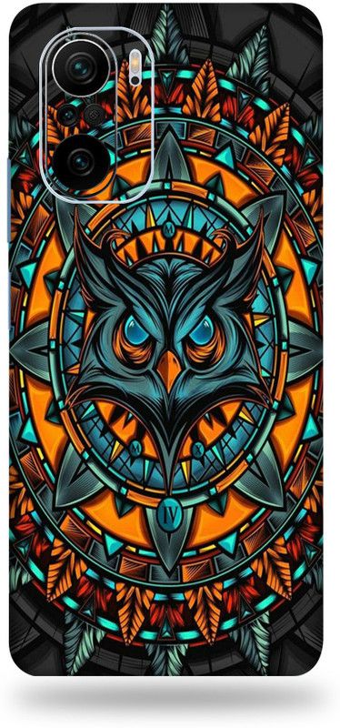 Satisfactory Mi 11X Pro Mobile Skin  (Mighty-Owl Skin With Gloss Finish)