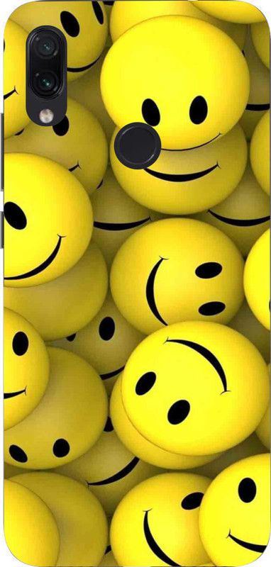 LIKELOOK Back Cover for Mi Redmi Note 7 Pro ( Emogi, Smile )  (Multicolor, Shock Proof, Pack of: 1)