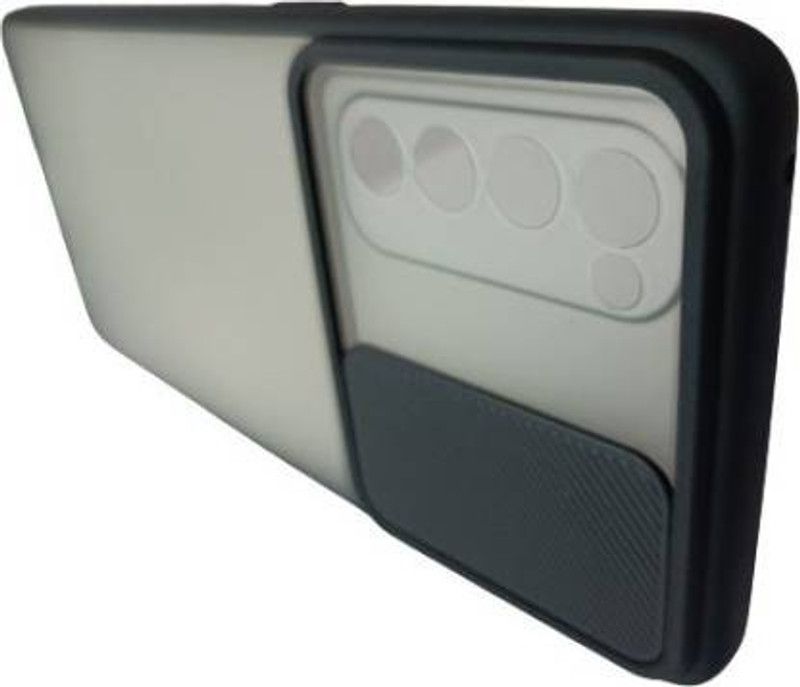 YOCOLOURS Back Cover for OPPO Reno4 Pro  (Black, Pack of: 1)