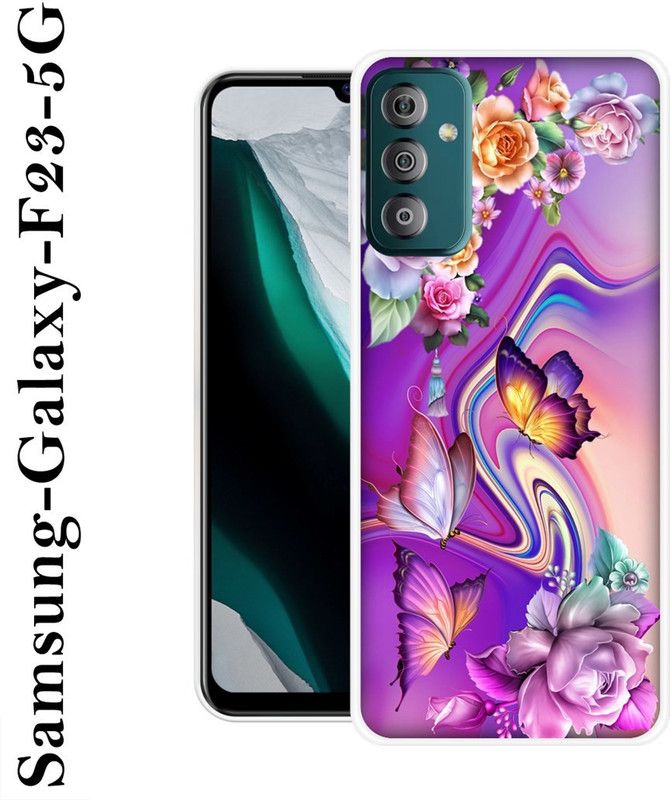 SIMAWAT Back Cover for Samsung Galaxy F23 5G  (Multicolor, Grip Case, Silicon)