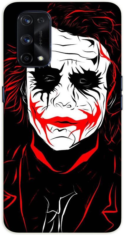 iprinto Back Cover for Realme X7 Pro, Realme X7 Pro 5G Joker Back Cover  (Red, Hard Case, Pack of: 1)