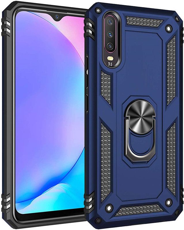 KWINE CASE Back Cover for Mi A3  (Blue, Shock Proof, Pack of: 1)