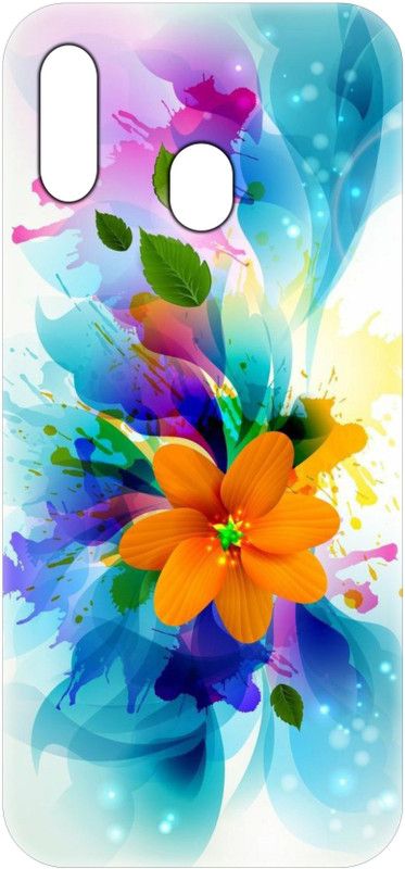 #Uncultured Back Cover for Samsung Galaxy A20, Samsung Galaxy A30, Samsung Galaxy M10S - Flower Print  (Multicolor, Hard Case, Pack of: 1)