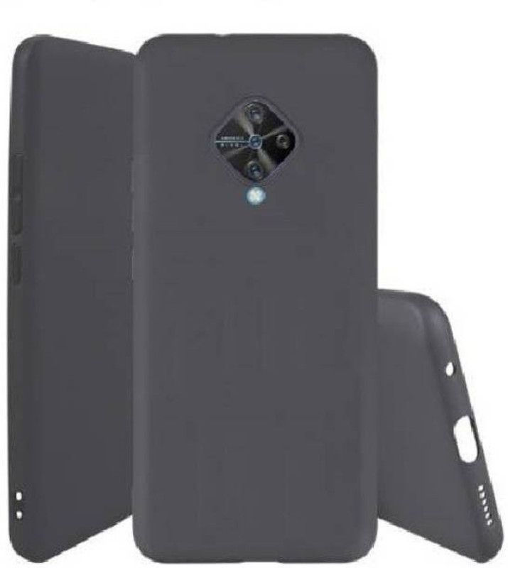 Sarju Back Cover for Vivo S1 Pro, S1 Pro (2020)  (Black, Grip Case, Pack of: 1)