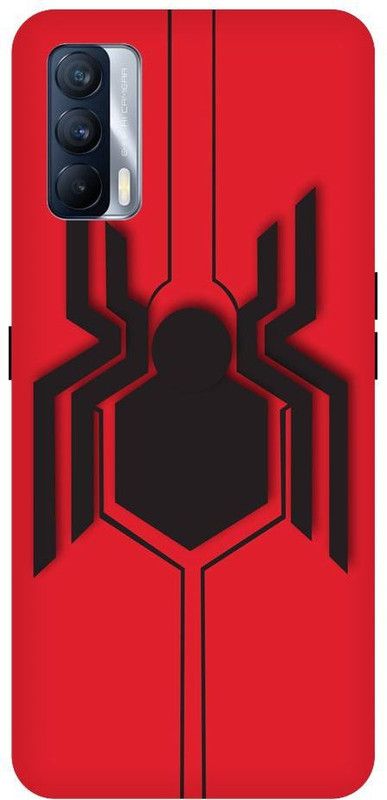 URCHIN Back Cover for Realme X7 Spiderman, Spiderman logo, Marval, superhero  (Multicolor, Shock Proof, Pack of: 1)