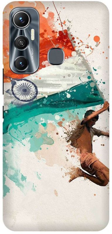 FIKORA Back Cover for Infinix Hot 11, X662, INDIAN, ARMY, SOLDIER, COMOFLAG  (Multicolor, Hard Case, Pack of: 1)