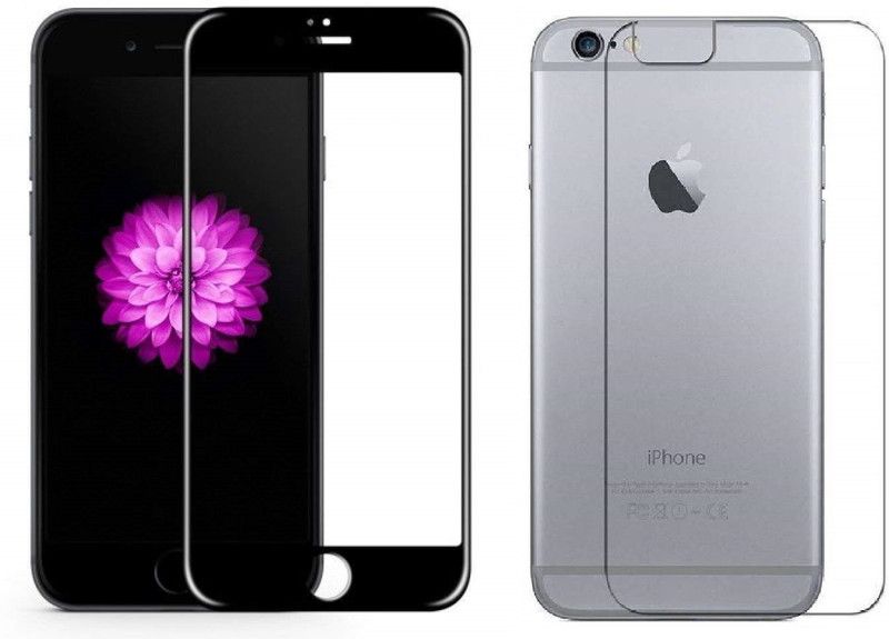ELEF Front and Back Tempered Glass for Apple iphone 6 Front 11D Full Glue Tempered and Back Flexible Guard (Trink)  (Pack of 2)