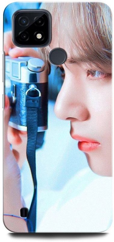 ORBIQE Back Cover for Realme C25Y RMX3265 BTS X ARMYJUNGSHOOK, KOREAN, HEARTBEAT, BTS, BEAT, SINGER  (Multicolor, Hard Case)