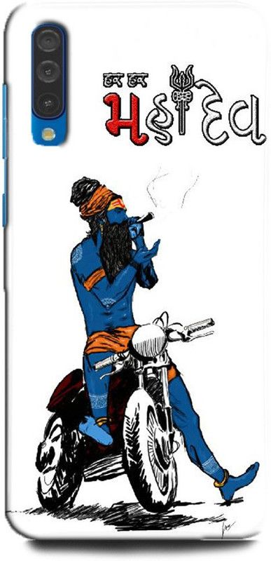 FIKORA Back Cover for Mi A3/mzb7974in MAHADEV PRINTED  (Multicolor, Hard Case, Pack of: 1)