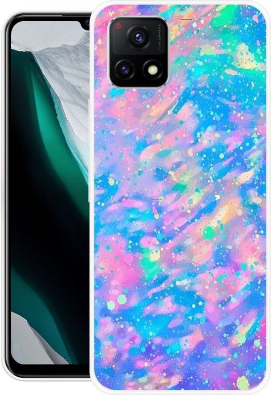Krtagy Back Cover for Vivo Y31s  (Multicolor, Dual Protection, Silicon, Pack of: 1)