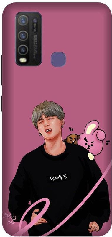 Vinsmoke Back Cover for Vivo Y30 Suga, BTS Suga, Suga Cute, BTS, BTS Army  (Multicolor, Shock Proof, Pack of: 1)