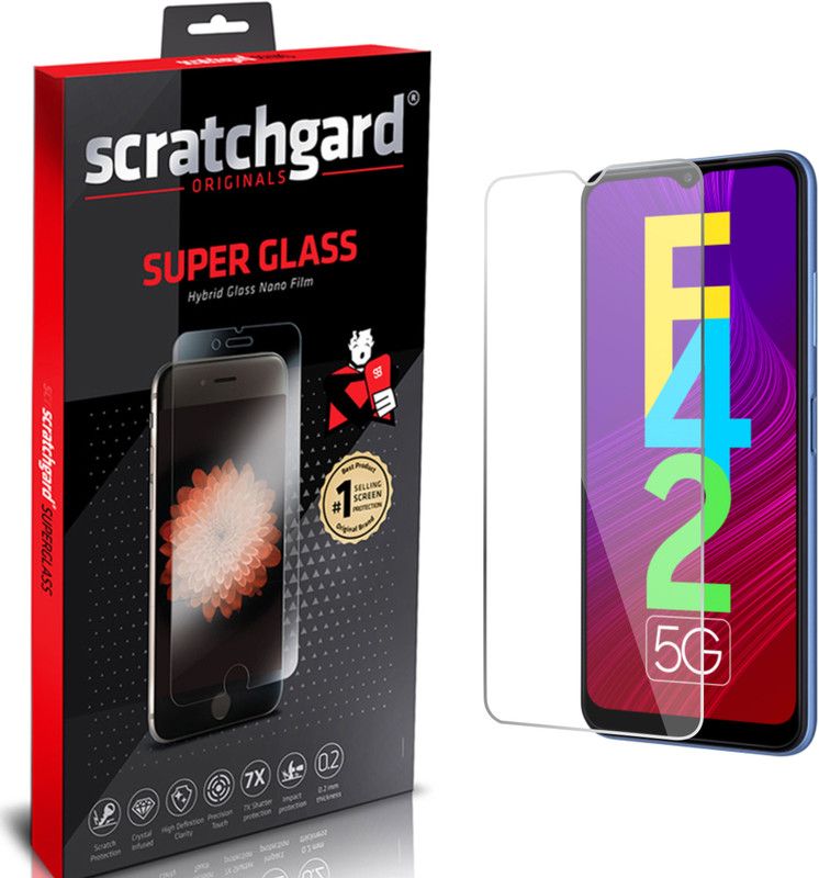Scratchgard Nano Glass for Samsung Galaxy F42 5G  (Pack of 1)