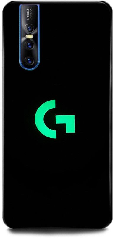 INDICRAFT Back Cover for Vivo V15 Pro, Vivo 1818, G letter, Printed  (Multicolor, Shock Proof, Pack of: 1)