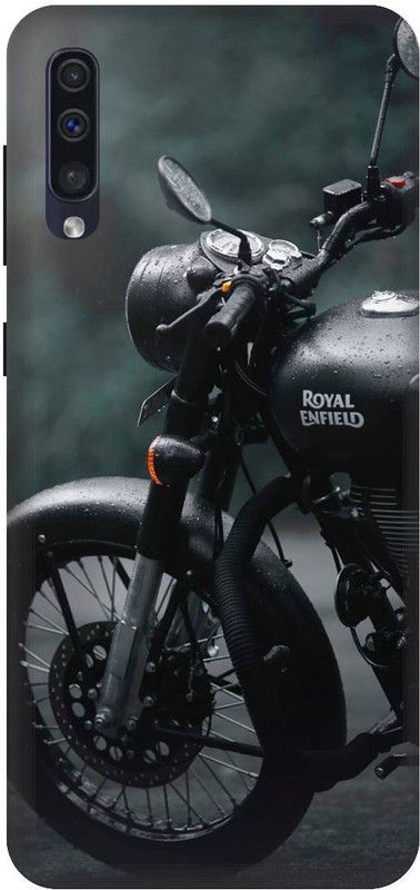 UMPRINT Back Cover for Samsung Galaxy A50 Royal Enfield, Printed  (Multicolor, Waterproof, Pack of: 1)