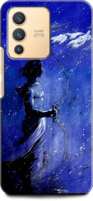 INDICRAFT Back Cover for Vivo V23 Pro 5G, V2132 RAM JI, JAI SHREE RAM, LORD, GOD  (Multicolor, Shock Proof, Pack of: 1)